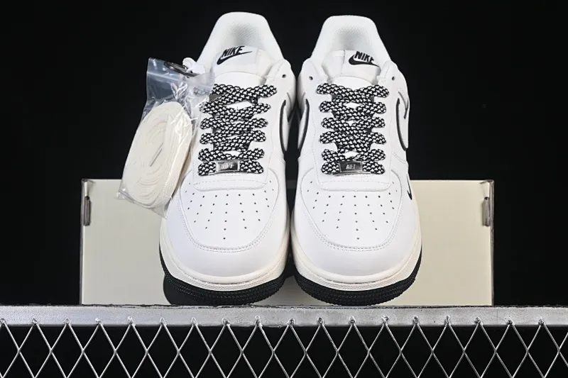All Categories Nk Air Force 1 Air Force Series Nk Air Force 1 Low Air Force Low Nike Air Force 1'07 Low Beige White Black Air Force One Low Casual Shoes CS5288-036